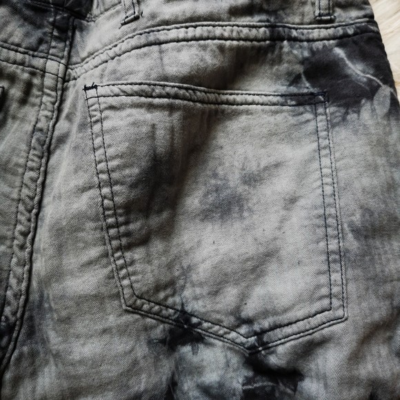 L'agence Tie Dye Boyfriend Pants Blue Tie Dye High Rise Ankle Length Rela New 26 - Picture 6 of 7